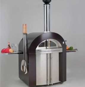 Patio Grill Paradse Denver Hybrid Wood Fire & Propane Pizza Oven – Large Cordierite Cooking Surface with Premium Accessories