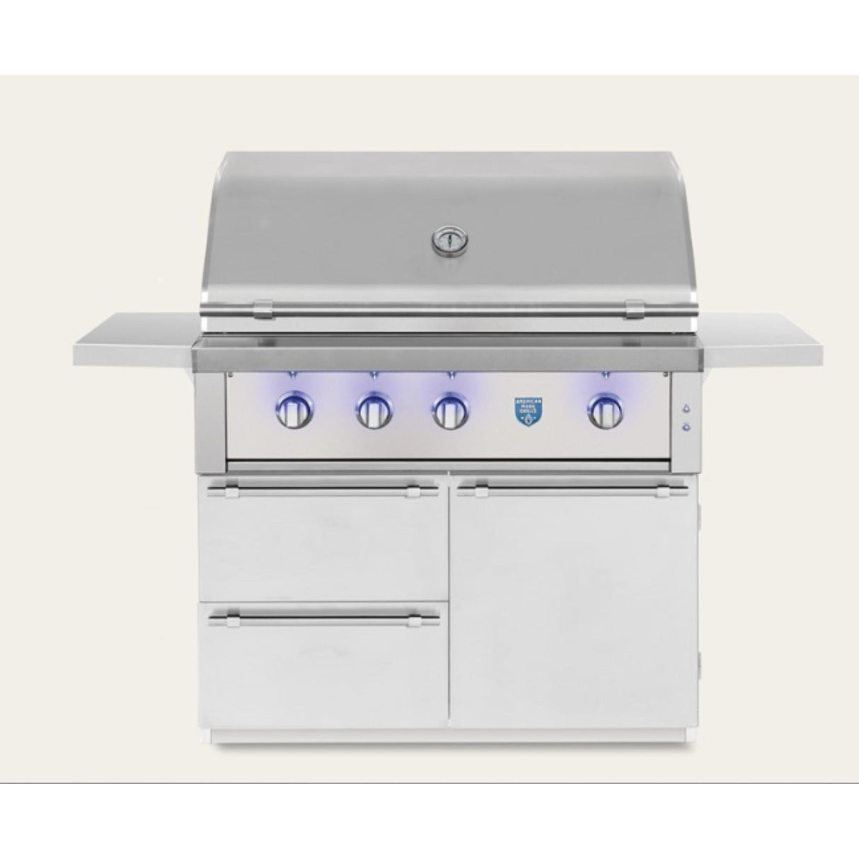 Patio Grill Paradise Denver 42 Inch Freestanding  Gas Grill - Stainless Steel, Liquid Propane Gas