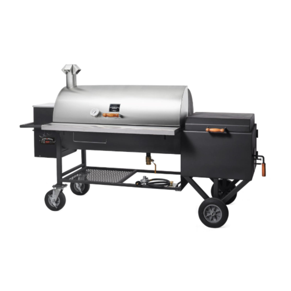 Patio Grill Paradise Kansas Hybrid Smoker &amp; Grill – Ultimate 3-in-1 Outdoor Cooking Solution