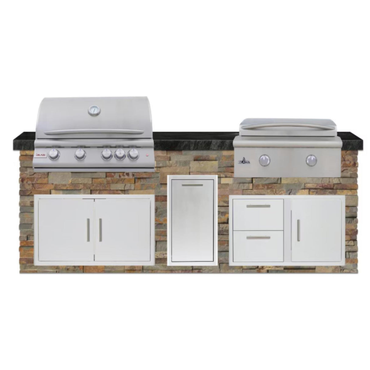 Patio Grill Paradise Kansas 8 Ft Outdoor Kitchen Island